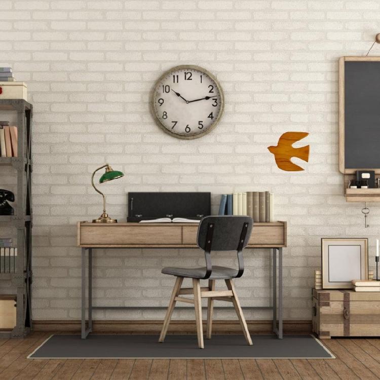 Художественная деревянная скульптура ласточки, настенное панно, деревянная статуэтка птицы, табличка-украшение для детской спальни, детской комнаты