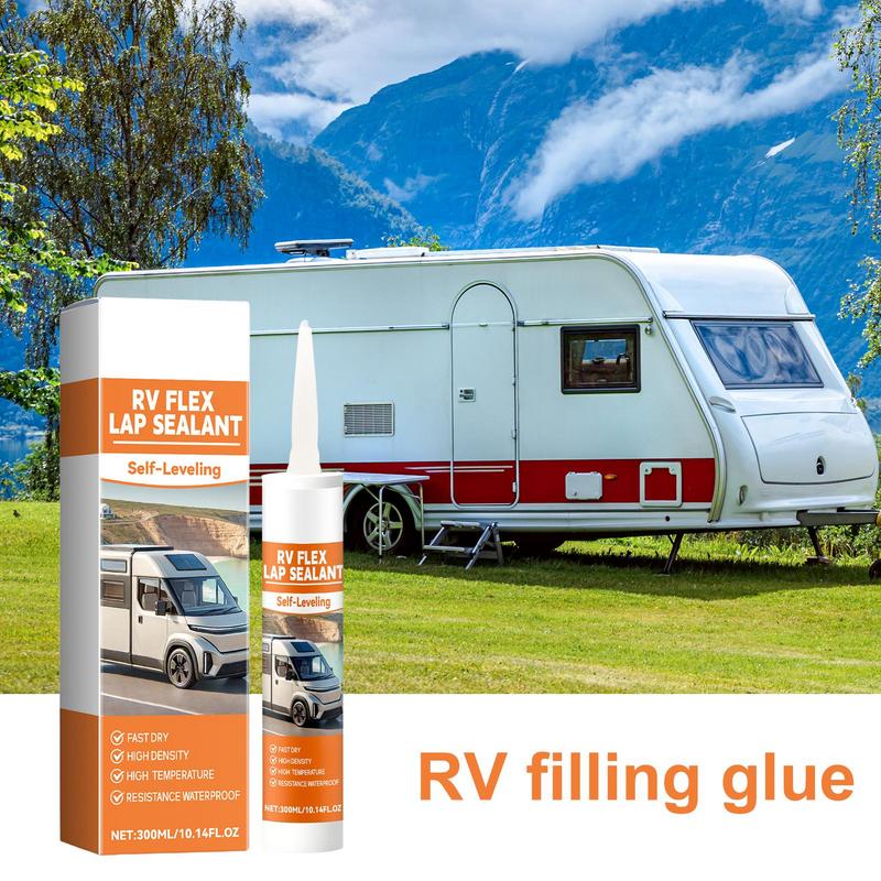 RV Roof Sealer RV Caulking Sealant Caulking Agent RV Maintenance Sealant RV Repair Lap Sealer For Body Fast Curing