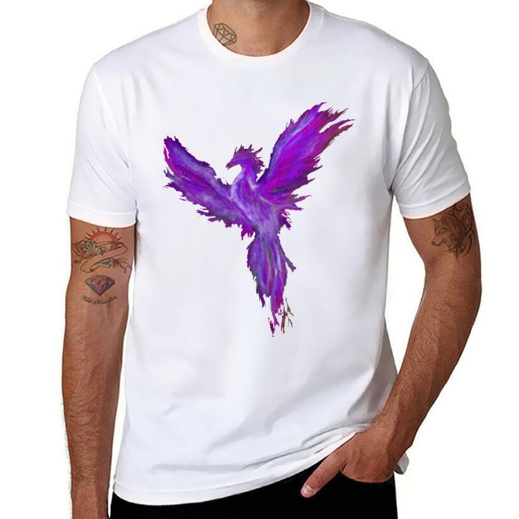 Purple Pheonix Classic Tshirt Festival Short Sleeve Tshirt