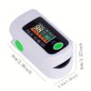 Fingertip Pulse Oximeter with HD Color Display - Quick Measurement, Health Monitoring Device | Modern Medical Device | Durable Plastic Body