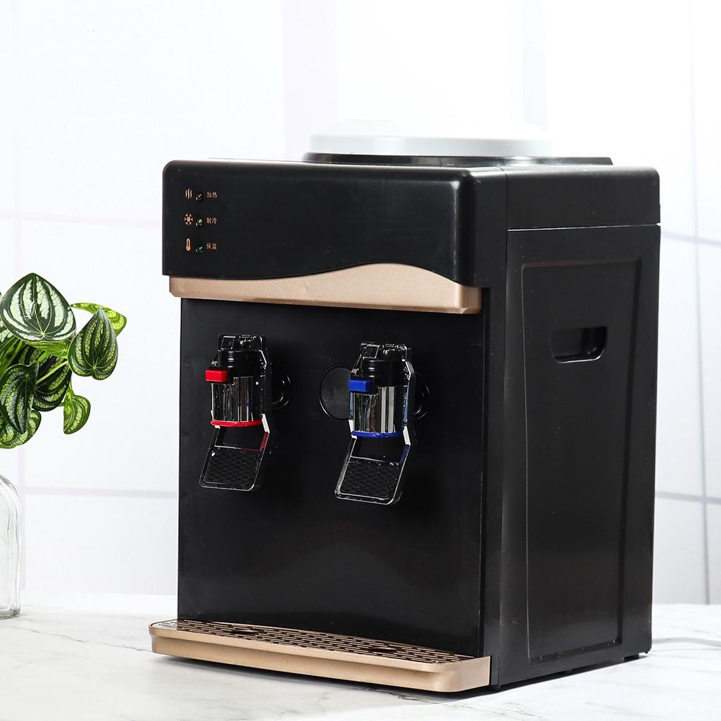 220 В 550 Вт Электрический диспенсер для воды Настольный охладитель холодной и горячей воды со льдом Нагреватель Питьевой фонтанчик для домашнего офиса Кофе Чайный бар