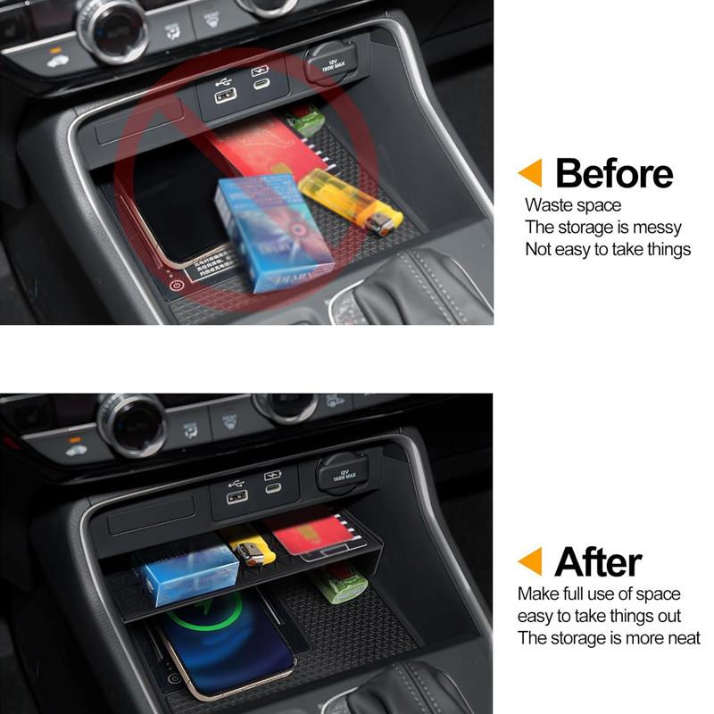 1 шт. центральный консольный органайзер для хранения вещей, подходящий для Honda CR-V 2023-2025 [EX/EX-L/LX/Hybrid Sport/Hybrid Sport Touring]