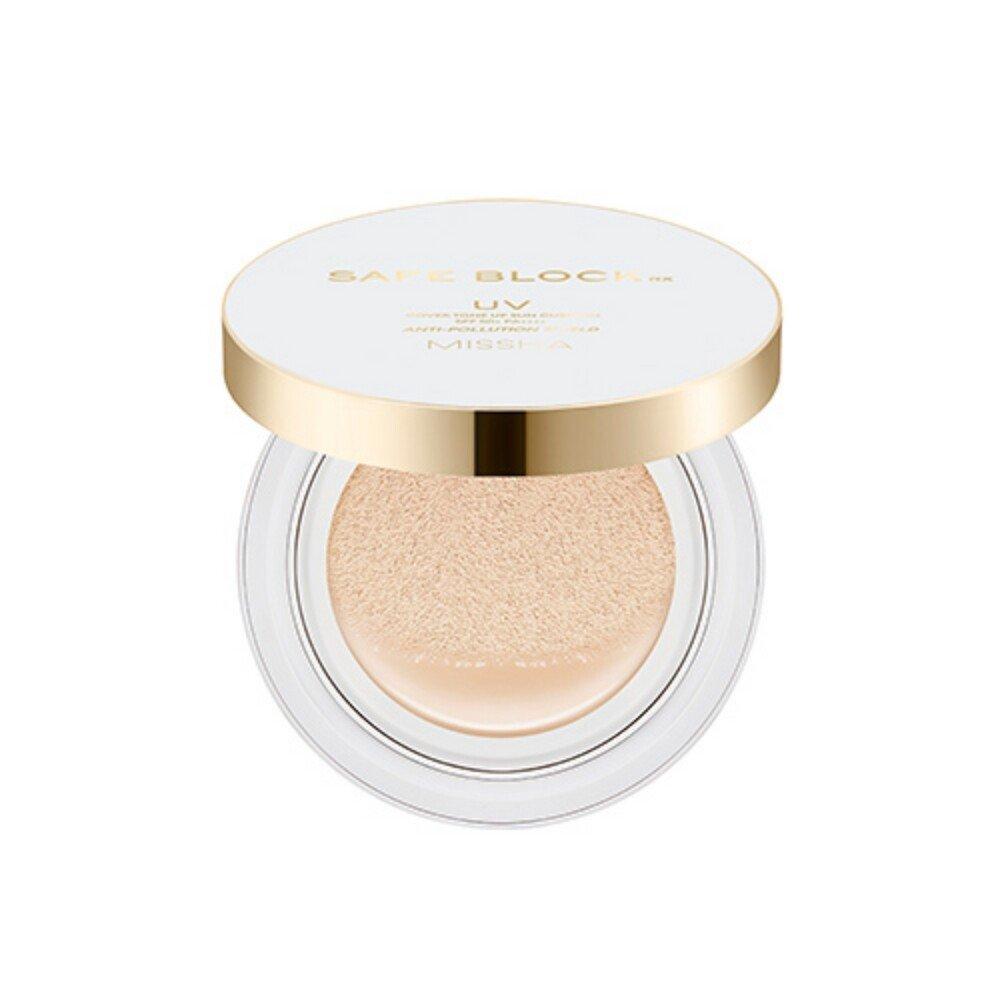 MISSHA Солнцезащитный кушон Safe Block RX Cover Tone Up 14г