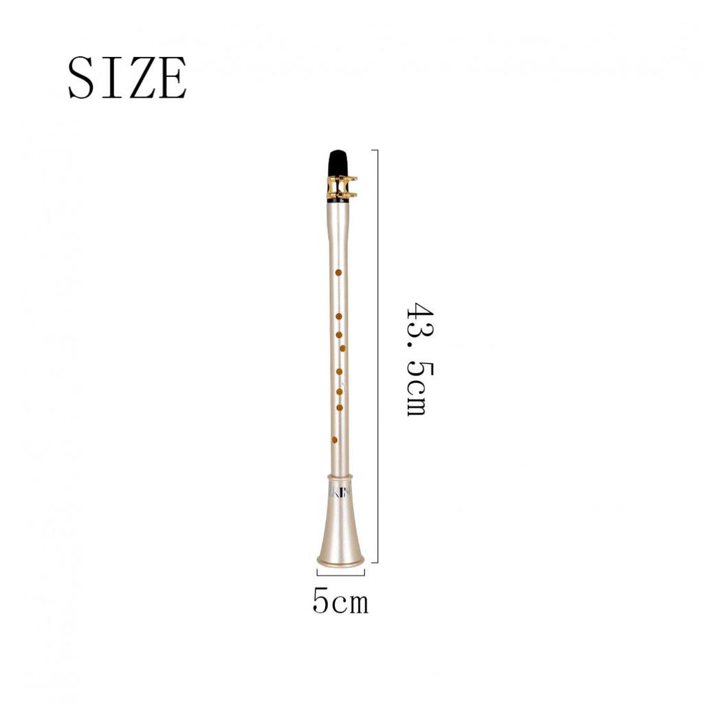 Карманный кларнет bE Sax Мини-портативный кларнет-саксофон с сумкой для переноски Деревянный духовой инструмент