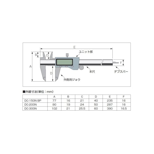 Muratec KDS Digital Caliper DC-300N
