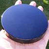 1pc New 100mm Black Obsidian Scrying Mirror Crystal Gemstone Mineral Specimens