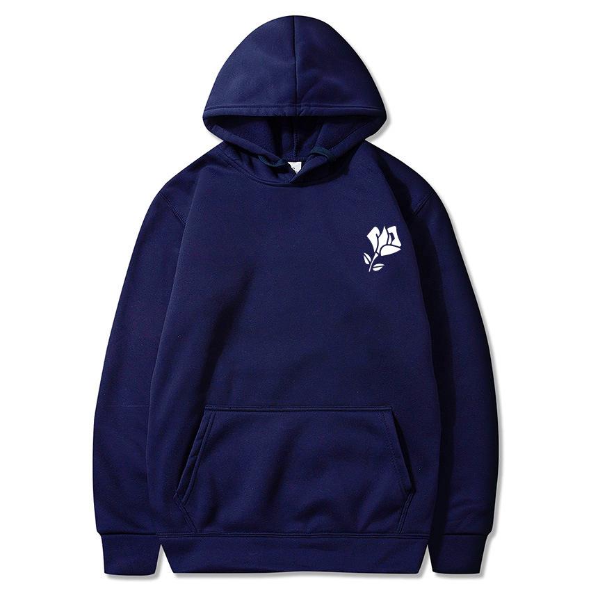 2023 Мужской свитер с капюшоном осенью и зимой Корейская свободная повседневная спортивная одежда