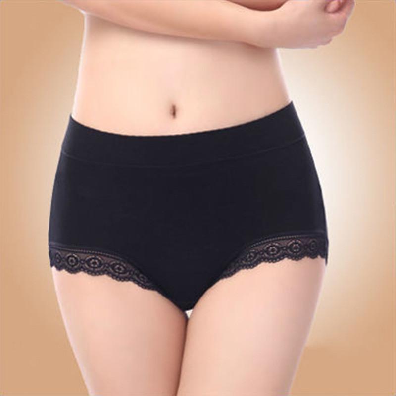 Comfortable And Breathable Modal Cotton High Waist Triangle Women Underwear For All Seasons