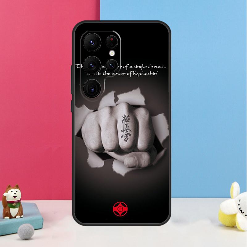 Kyokushin Karate Symbol Case For Samsung Galaxy S24 S26 Ultra S20 S21 S22 S23 S25 Plus S10 S25 FE Back Cover Shell