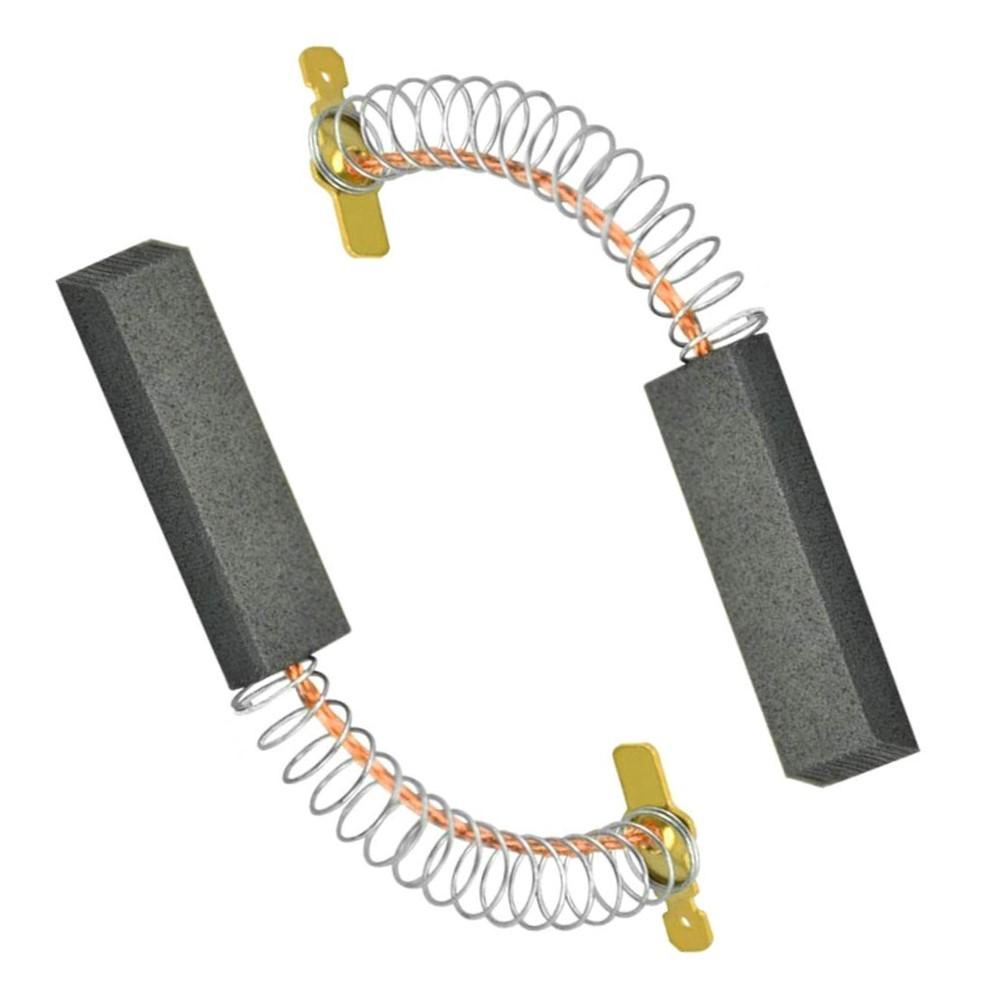 2x Запасные угольные щетки для мотора стиральной машины BOSCH / NEFF / SIEMENS 36x12.5x5 мм Угольные щетки