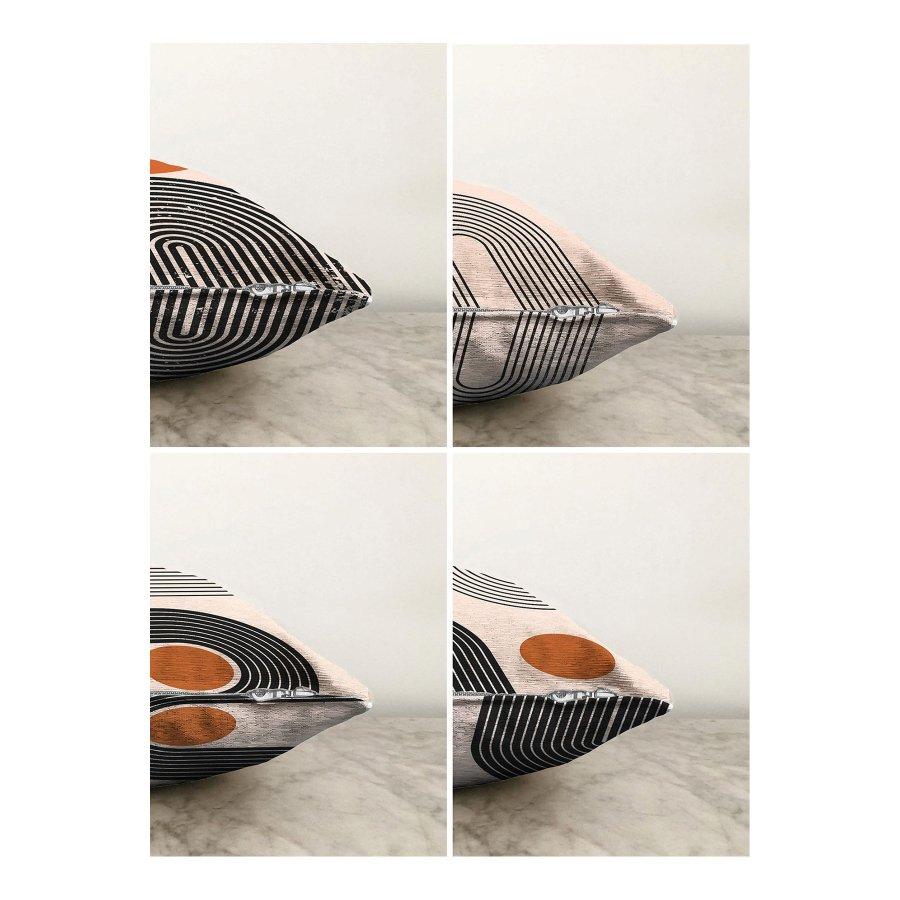 Набор чехлов для подушек с цифровой печатью из 4 предметов