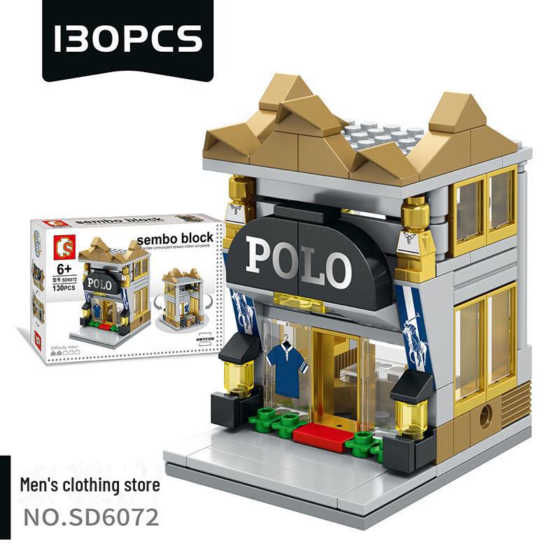 Мини-конструкторы Semper Street View: Совместимая с Lego игрушка для детей 6-16 лет