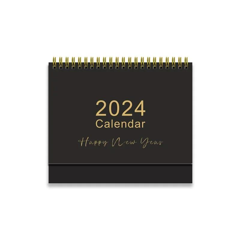 23x19cm Large Desk Calendar 2025 Standing Flip Desktop Calendar Daily Planning Monthly Calendar For Home Recording Events