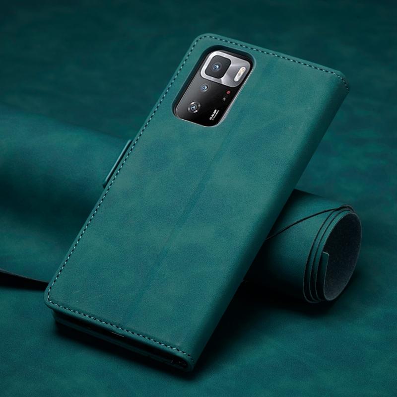 Карманный чехол-кошелек для визитных карточек для iPhone Samsung Xiaomi Skin Feel из искусственной кожи с подставкой и откидной крышкой