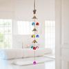 New Butterfly Colorful Wind Chime Outdoor Garden Decoration Tree Hanging Metal Wind Chime Holiday Gift Pendant Decoration