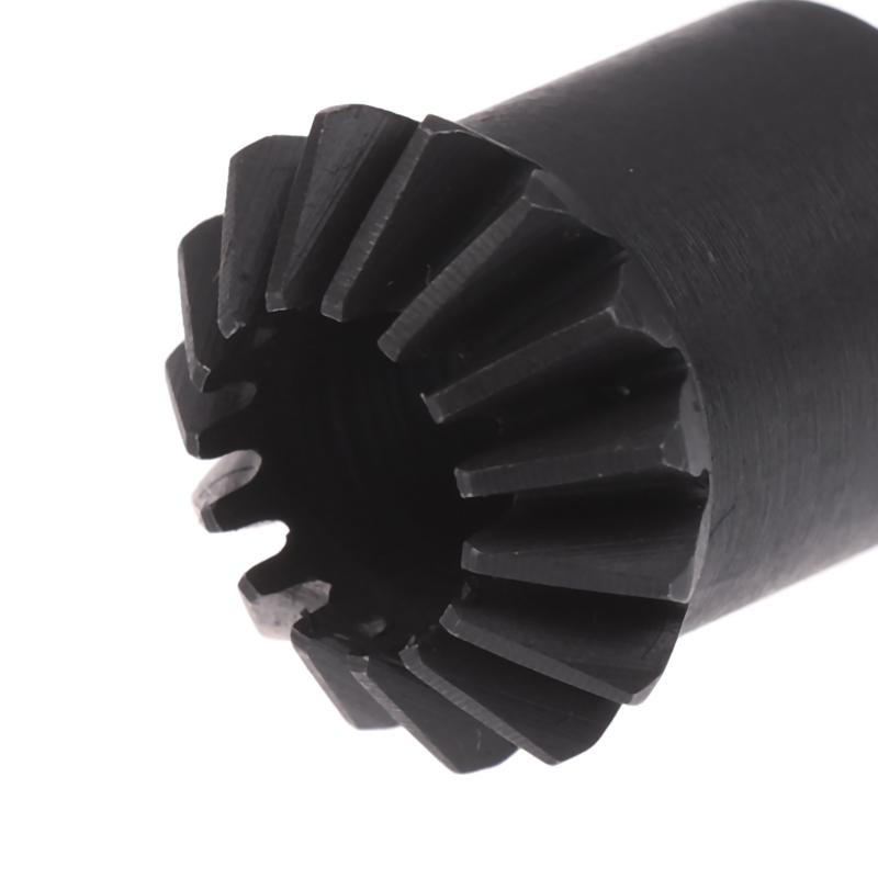 2Pcs 45# Steel 1M 15T Spiral Bevel Gear M1 Modulus 1:1 90 Degrees Differential Gear Bevel Gear Accessories