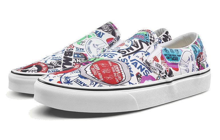 Кеды-слипоны Classic Vans 'Sticker Mash Up' VN0A38F7VFV