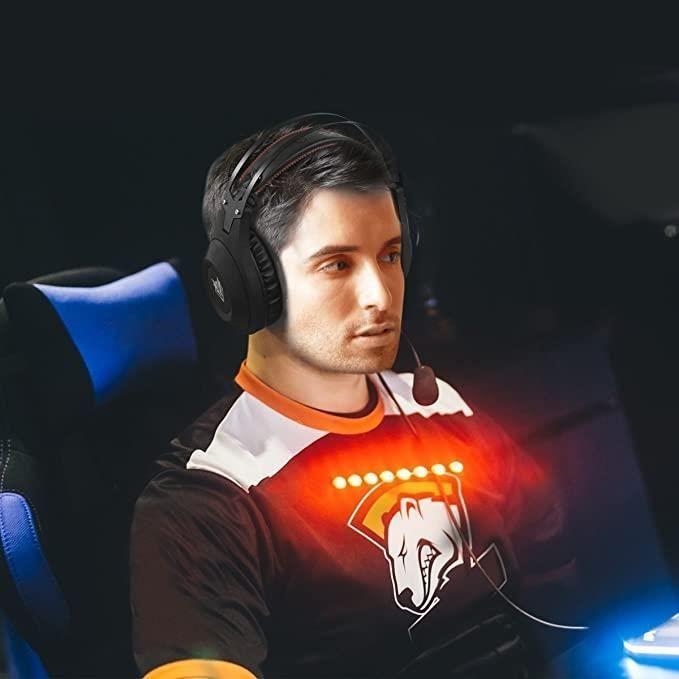 Casque de jeu - NUBWO - N2 - Compatible Xbox One et PS4 - Microphone stéréo - Filaire