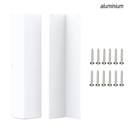 Yousheng 2 шт. Угловые накладки из нержавеющей стали Угол 89 градусов Защита от кошения травы Легкая установка Металлическая защита