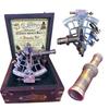 Maritime Navigator Sextant Legacy Edition,  Brass, Celestial Navigation Instrument for Adults and Students