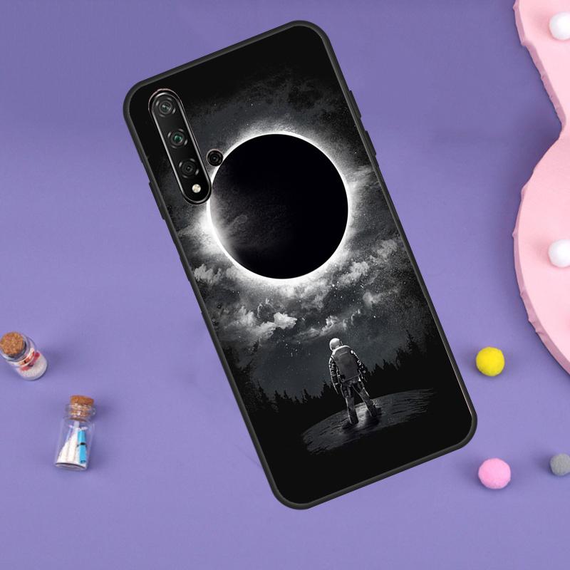 Astronaut Star Space Case For Huawei P30 P20 P40 Lite Nova 5T 11i 8i 3i 9 10 SE 11 Pro Y90 Y70 Y61 Y60 Y91 Cover