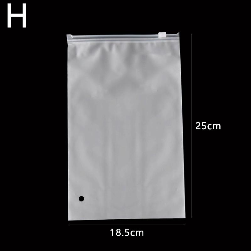 1pc Portable Scrub Storage Bag Ziplock Bags Thick Casual Resealable High Quality Big Size