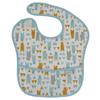 Baby&I круглый водонепроницаемый нагрудник для детского питания, Белый Медведь (чем), 1 кусок