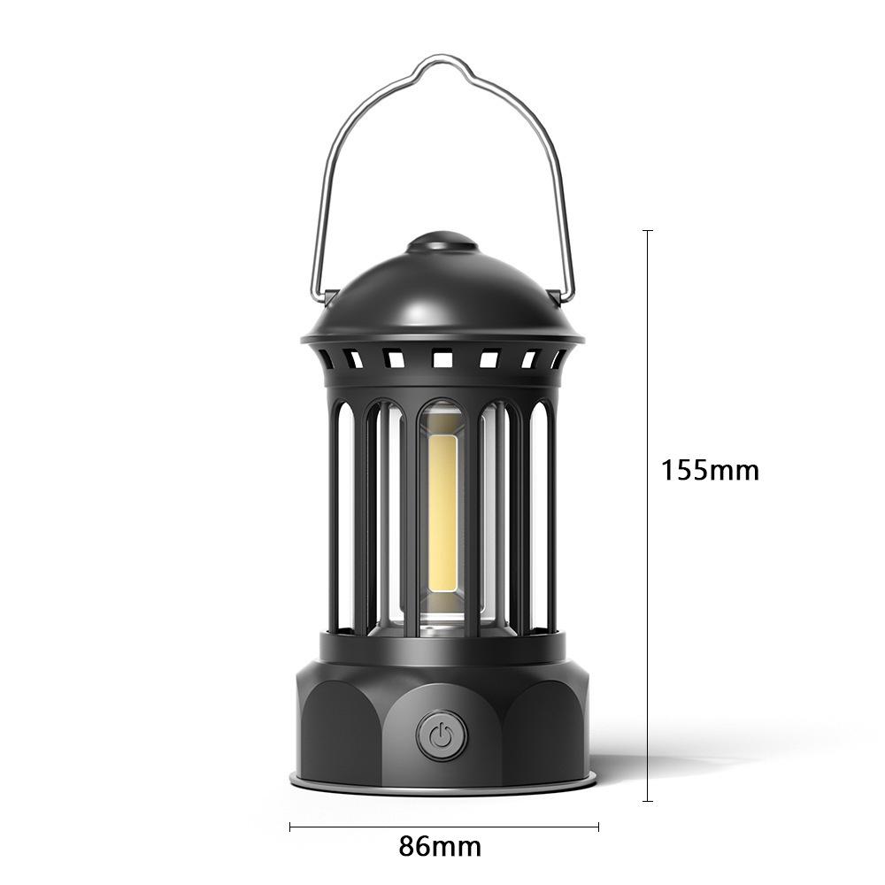 Rechargeable Retro Camping Light: Outdoor Hanging, Handheld Tent Illumination