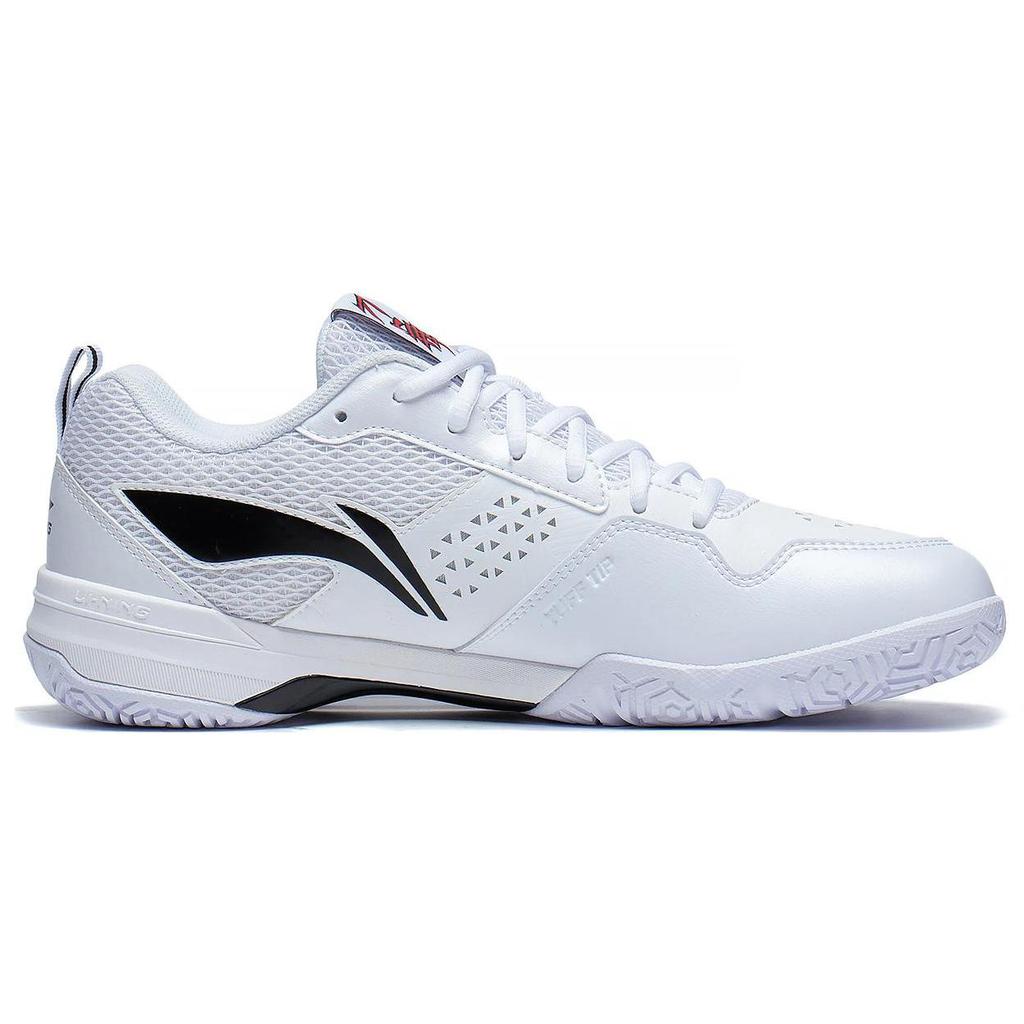 New LiNing Blade Lite Cushioned Slip Resistant Abrasion Resistant Low Top Badminton Shoes Unisex Standard White AYZT005-1