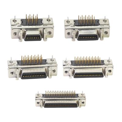 Разъемы SCSI паяльные гнездовые, штекер для принтера, разъем SCSI 14P/20P/26P/36P/50P/разъем для пайки SCSI на плату, разъем для материнских плат