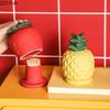 Креативный держатель для зубочисток в форме клубники, банка для ватных палочек, керамическая банка в форме фруктов, настольный органайзер, коробка для зубной нити, банки для хранения