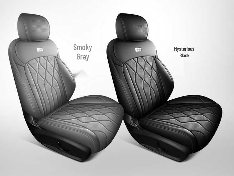 Всесезонные кожаные чехлы на сиденья Geely Galaxy A7, Полное покрытие