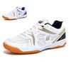 A 2025 Professional Table Tennis Shoes Men's Beef Tendon Soles Breathable Competition Training Badminton Shoes Non-slip Sports Shoes