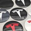 ICTB3 4 шт. 56 мм Колпачок ступицы Tesla Центральный колпачок Логотип Высококачественная наклейка Для Model 3 Model Y Model S X Персонализированные наклейки на автомобиль Аксессуары