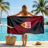 VfB Stuttgart Football Beach Towel Soft Microfiber Summer Towel Quick Dry Absorbent Towel for Beach Swimming Pool Travel