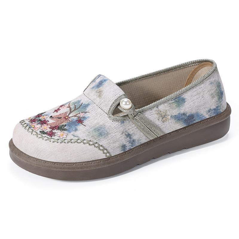 Женские весенние новые повседневные универсальные ретро мягкие нескользящие кроссовки на плоской подошве ленивые туфли модная обувь дышащая