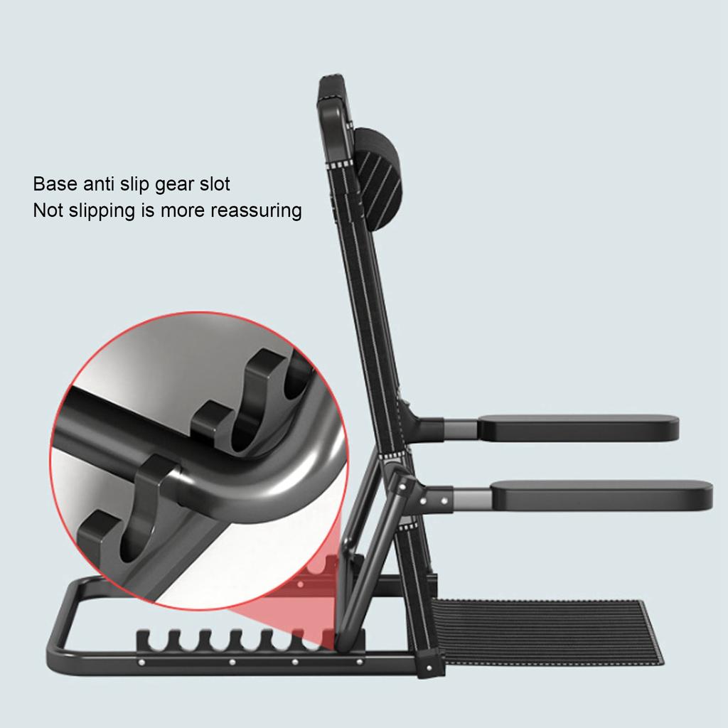 Lifting Bed Backrest Floor Chair Adjustable Portable Lifting Bed Backrest Floor Support Chair with Head Pillow for Neck Support