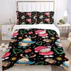 3pcs Christmas Bear Bedding Set, Suitable for Bedroom Decoration, (Includes 1 Duvet Cover And 2 Pillowcases, Quilt Not Included) yy250822121