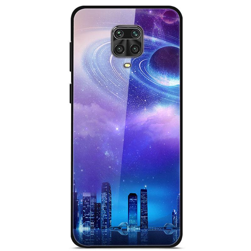 Закаленное Стекло Чехол Для Xiaomi Redmi Note 9S Чехол Мягкий Бампер Жесткий Стеклянный Чехол Для Xiaomi Redmi Note 9 S 9S Pro Max Чехол Для Телефона