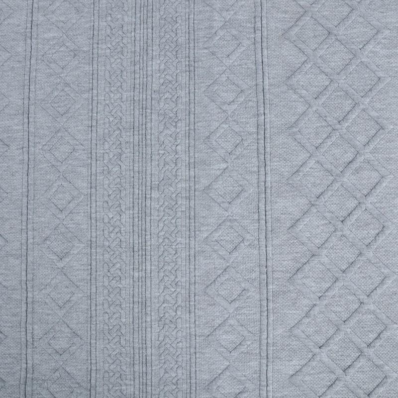 Square Grid Air Layer Jacket: Wire-Padded Polyester-Ammonia Fabric for Casual Home Wear.