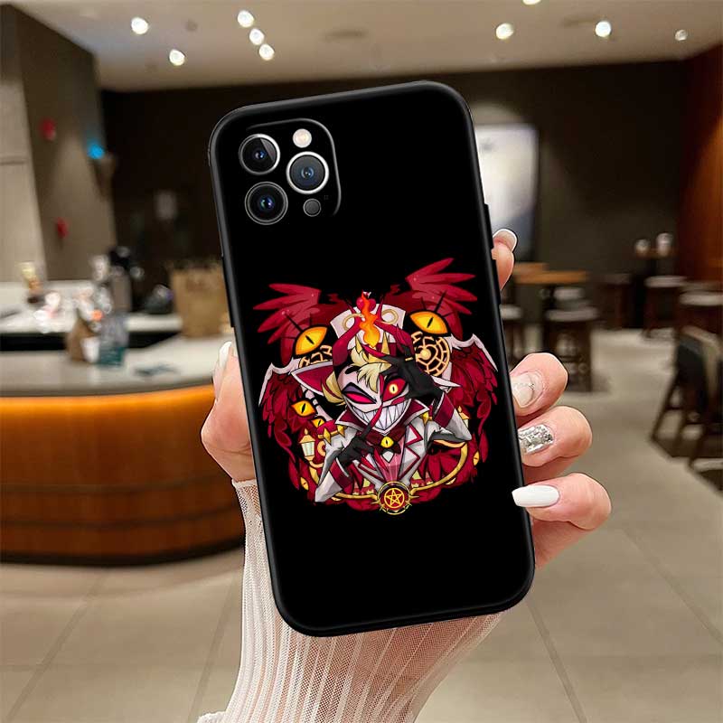 RE35 H-Hazbins Alastor H-Hotels Phone Case for Samsung Galaxy S20 S21 S22 Ultra FE + Plus A21S A22 A24 A25 A26 A30 A30S A31