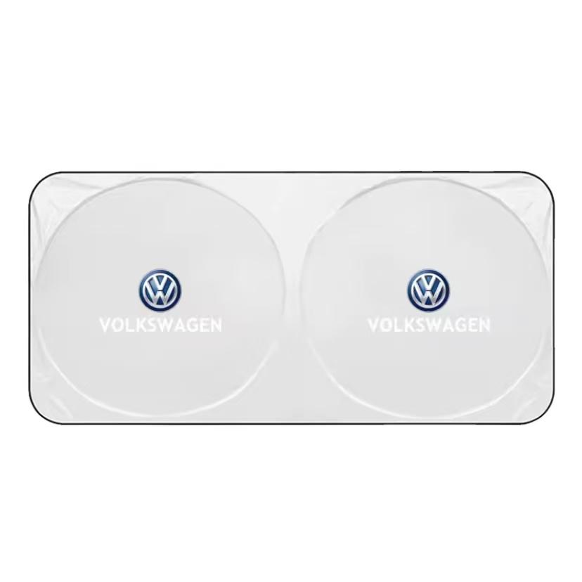 Car Windshield Sun Shade Visor UV Protection Shield For VW GTI Polo Golf Passat Tiguan Arteon Touareg Taigo Caddy Jetta Hub Cap zq0
