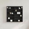 VidaXL Black Display Cabinet 60x8.5x58 Cm Engineered Wood, Wall Cabinet, Wall Storage Cabinet, Cabinet 847962