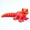 Новые Многосуставные Подвижные 3D-печатные Животные Мини Милые Рельефные Сенсорные Игрушки Забавные Домашние Аксессуары Подарок для Детей