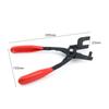 Car Exhaust Hanger Removal Pliers Red Hand Tools Muffler Hanger Removal Tool Exhaust Grommet Pulling Pliers Anti Slip Handle