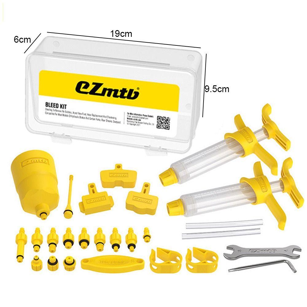 Plastic Bicycle Brake Repair Tools Yellow&Transparent Brake Maintenance Set Road Bike