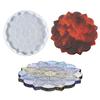 Mould DIY Crystal Resin Hollow Snowflake Heat-Resistant Coaster Mold Snowflake Hanging Ornament Christmas Series Silicone Molds