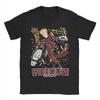 TRIGUN STAMPEDE Trigun Николас Д Стемпид Графический Принт Футболки Мужские Женские Мода Круглый Вырез Хлопковые Футболки Харадзюку Свободные Топы