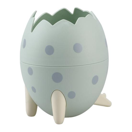 Подставка для ручек в виде яйца динозавра, съемный ящик для хранения канцелярских принадлежностей, практичный органайзер для стола для ручек
