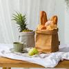 Waterproof Kraft Paper Bag Washable Waterproof Bag Snacks Bags Washed Kraft Paper  Food Storage